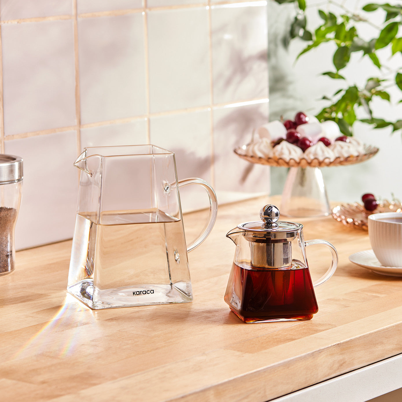 Giza Borosilicate Glass Teapot