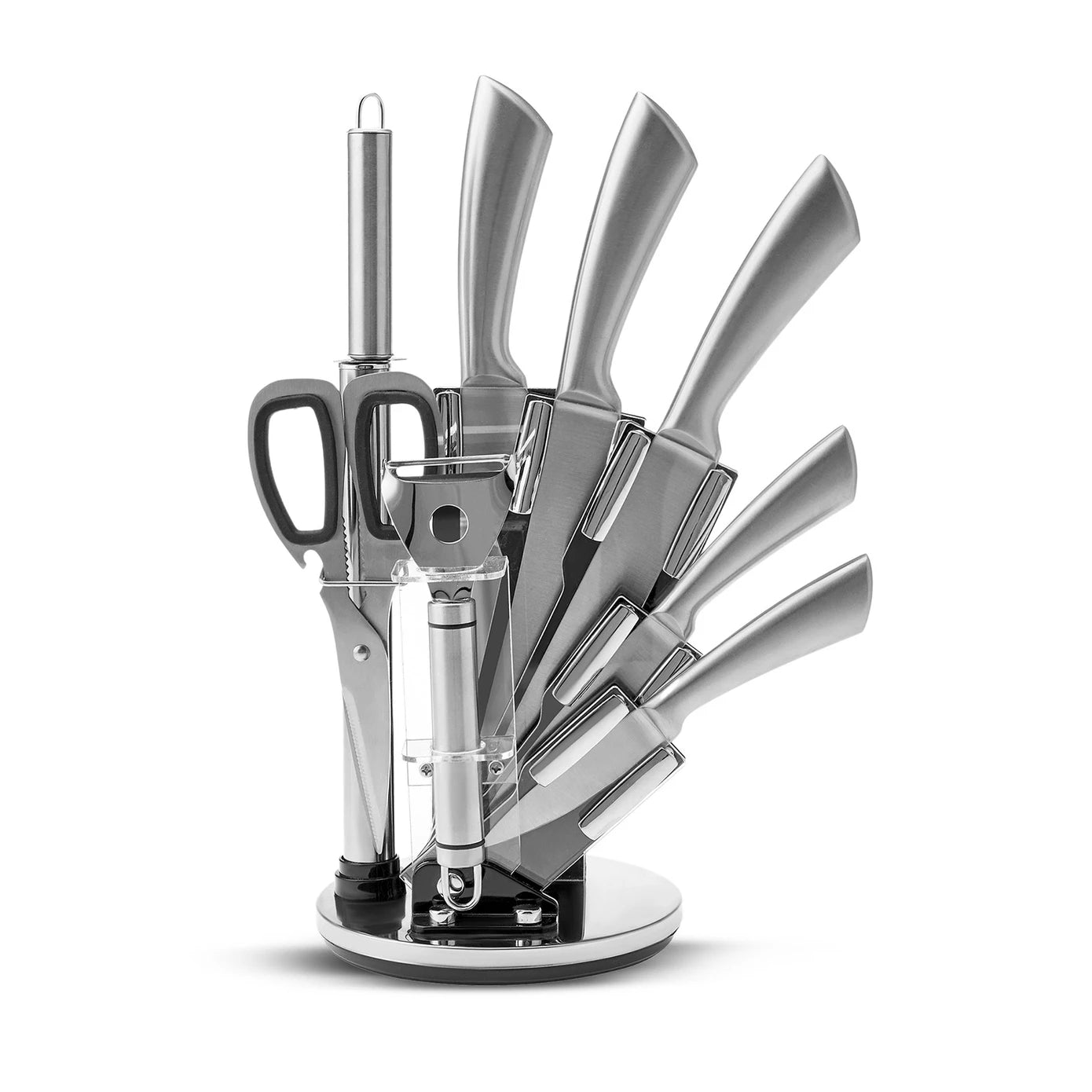 Meister Bremen 9 Piece Steel Knife Set