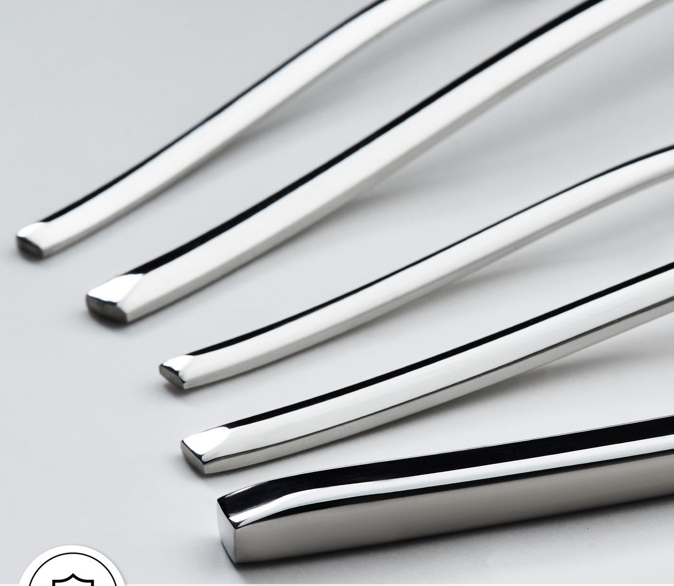 316+ Elegance Dora Platinum 12 Person 84 Piece Cutlery Set