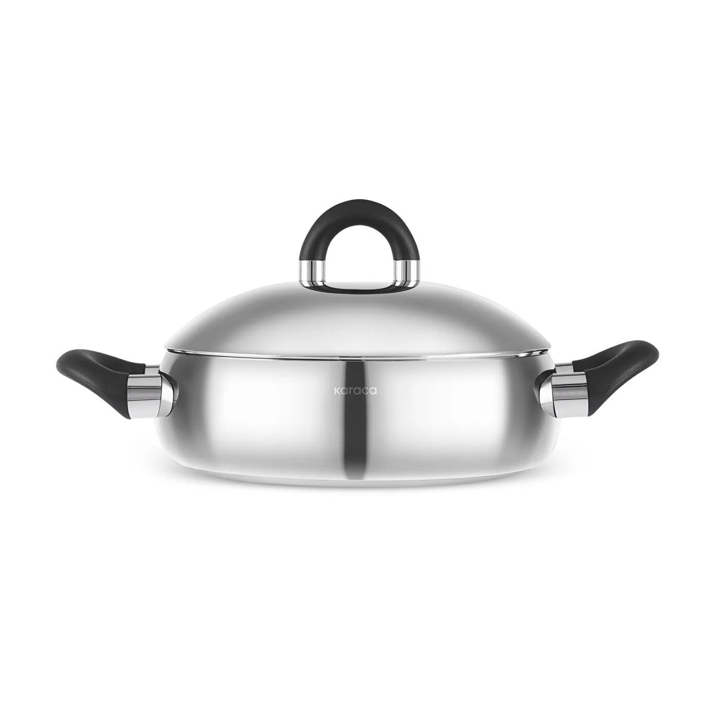 Fuji 8 Piece Steel Cookware Set with Induction Base