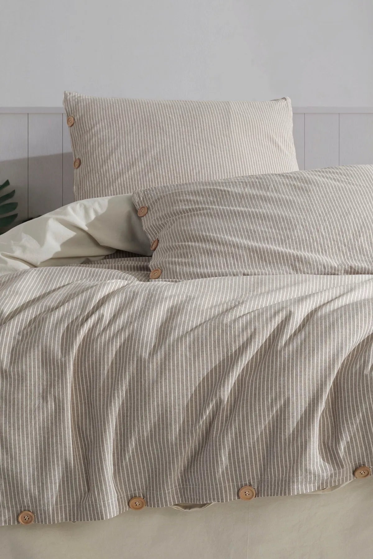Tezza 100% Cotton Washable Duvet Cover Set