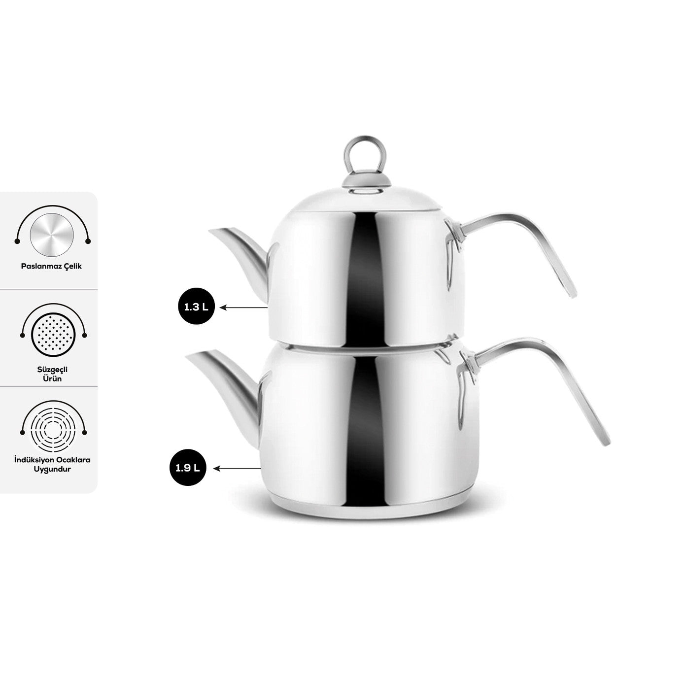 Urban Induction Based Midi Teapot Set