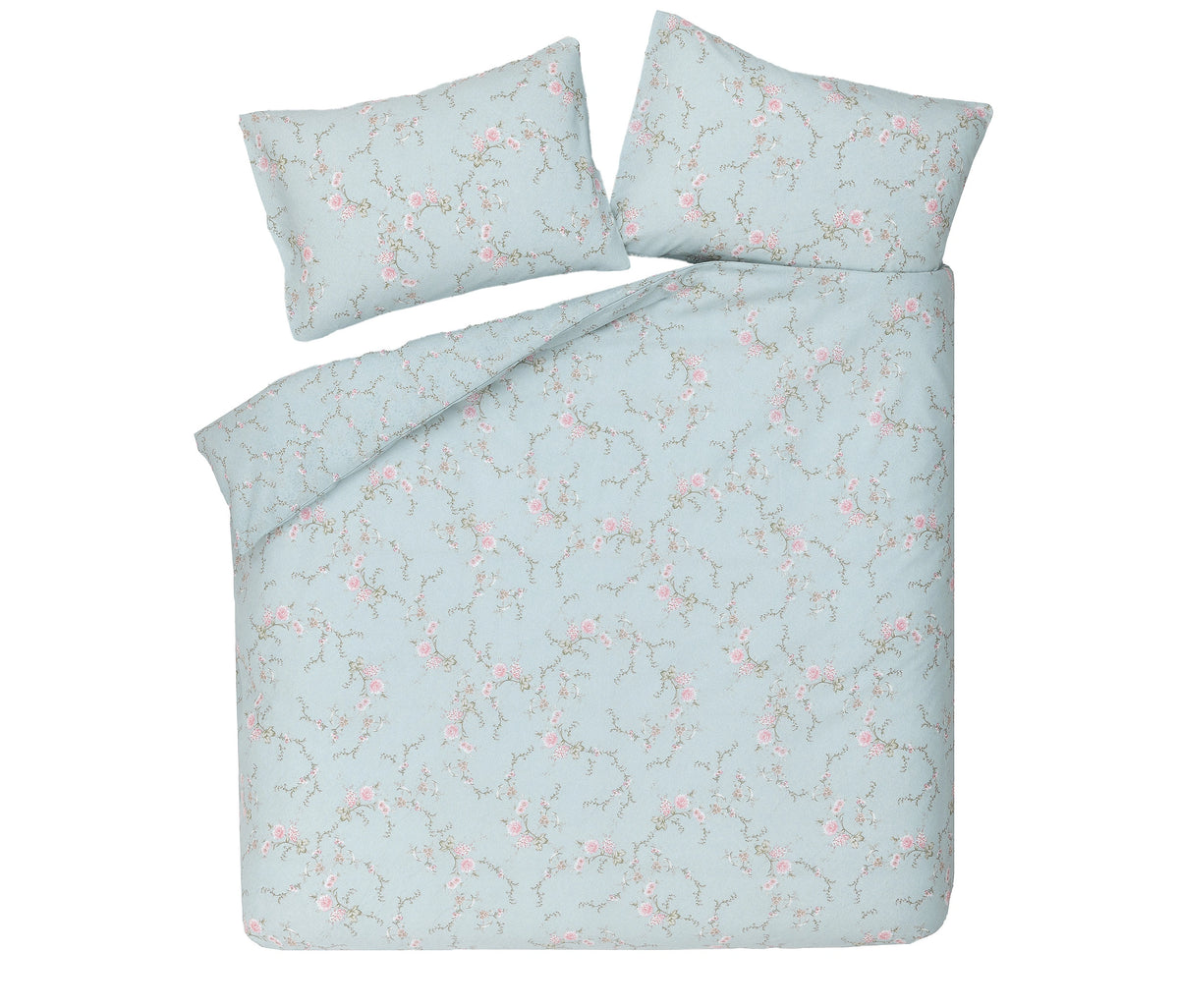 Darya Floral Cotton Blend Duvet Cover Set