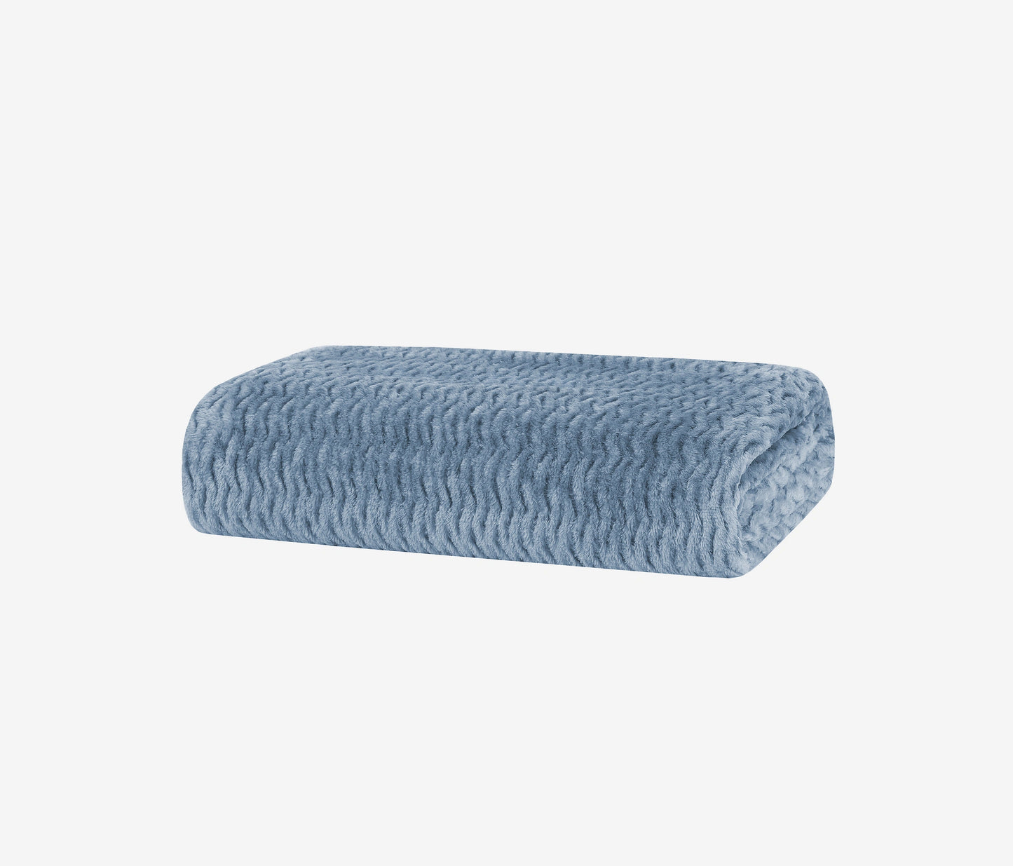 Carsten Wellsoft Throw Blanket – Indigo