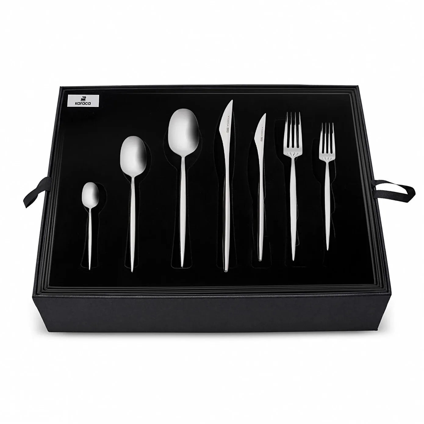 316 Elegance Thor Platinum 84 Piece Cutlery Set for 12 People