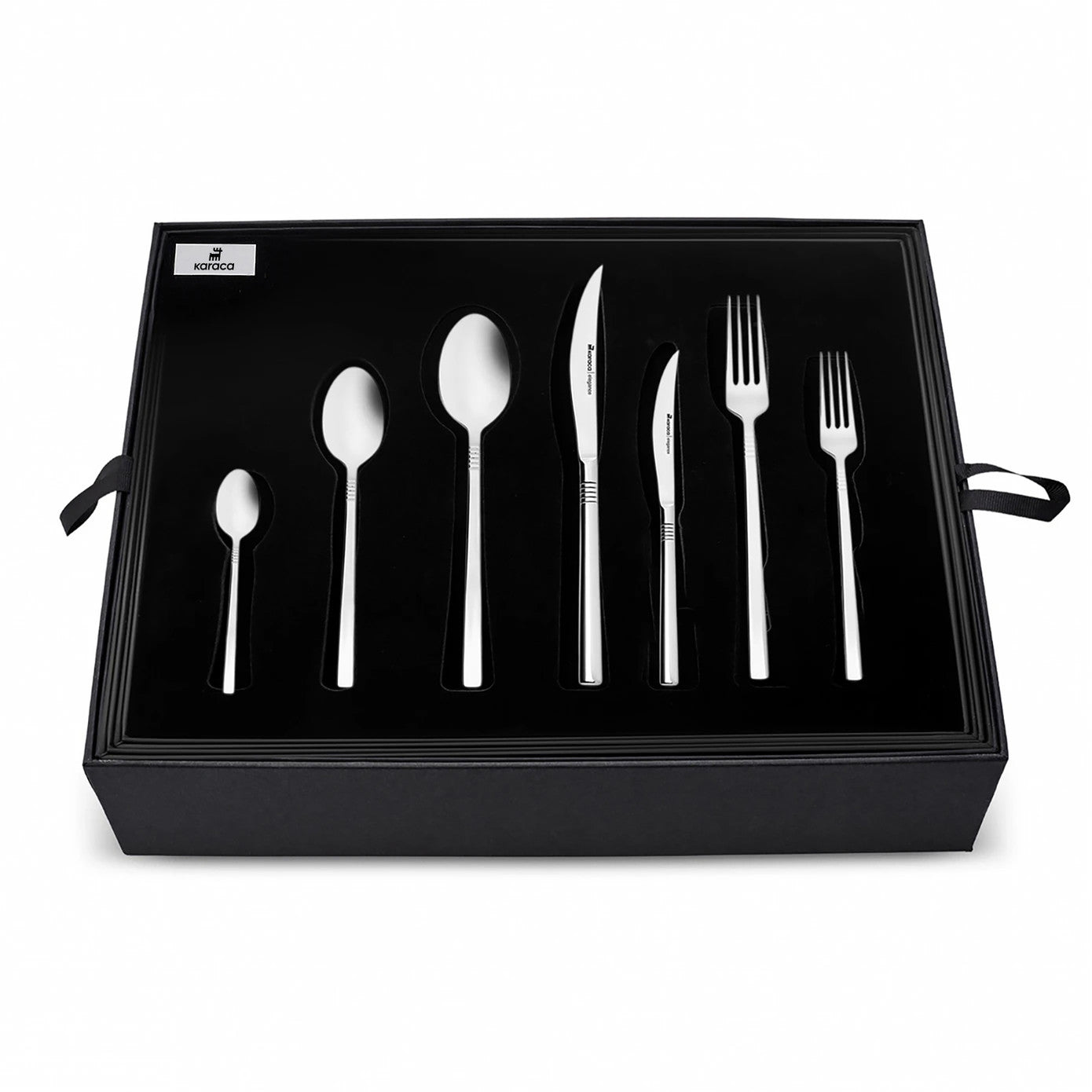 Elegance Nil Platinum 12 Person 84 Piece Cutlery Set