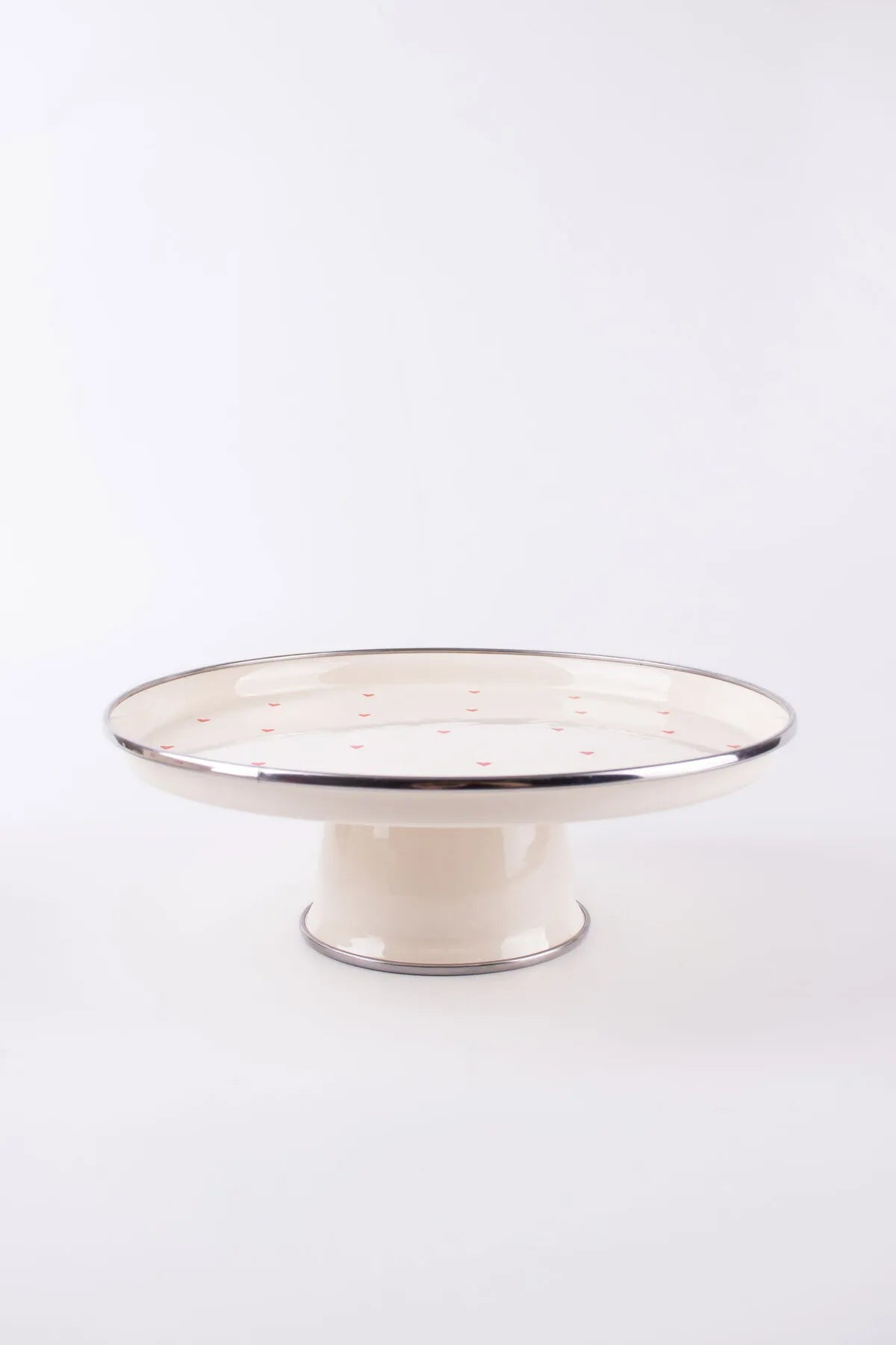 Cupid Enamel Cake Display Stand