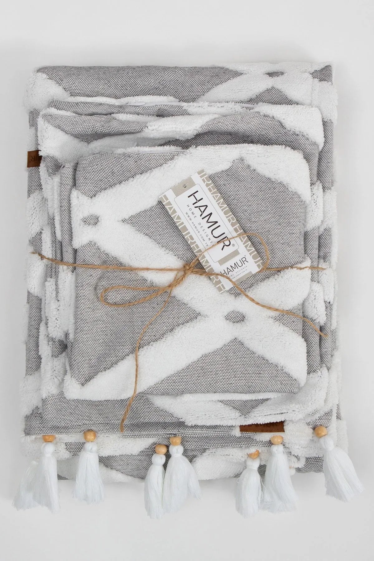 Bella Bed Runner Set Scandinavian Bohemian Pattern