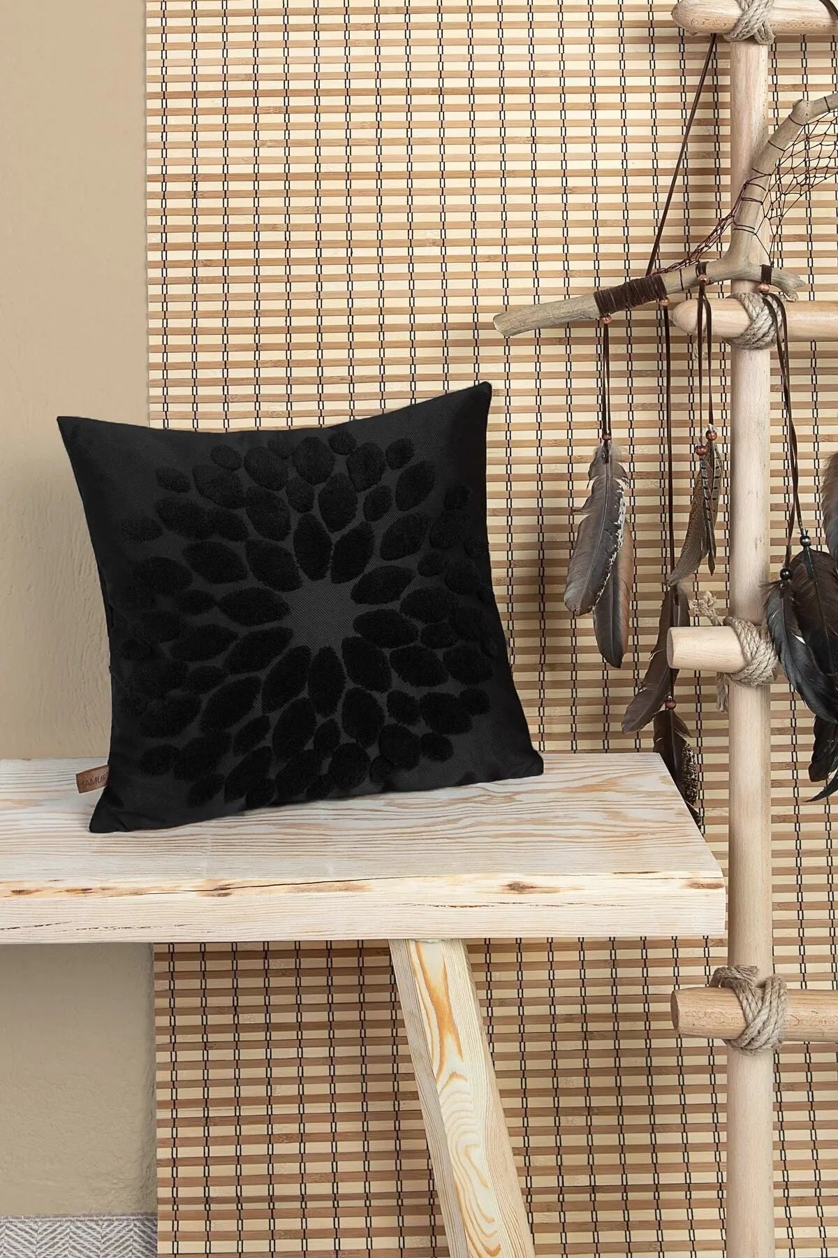 Flower Decorative Pillowcase Scandinavian Bohemian Design