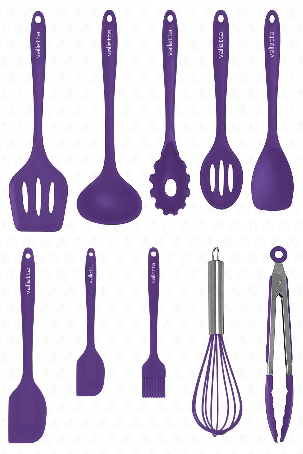 Salvatore 10 Piece Silicone Kitchen Set