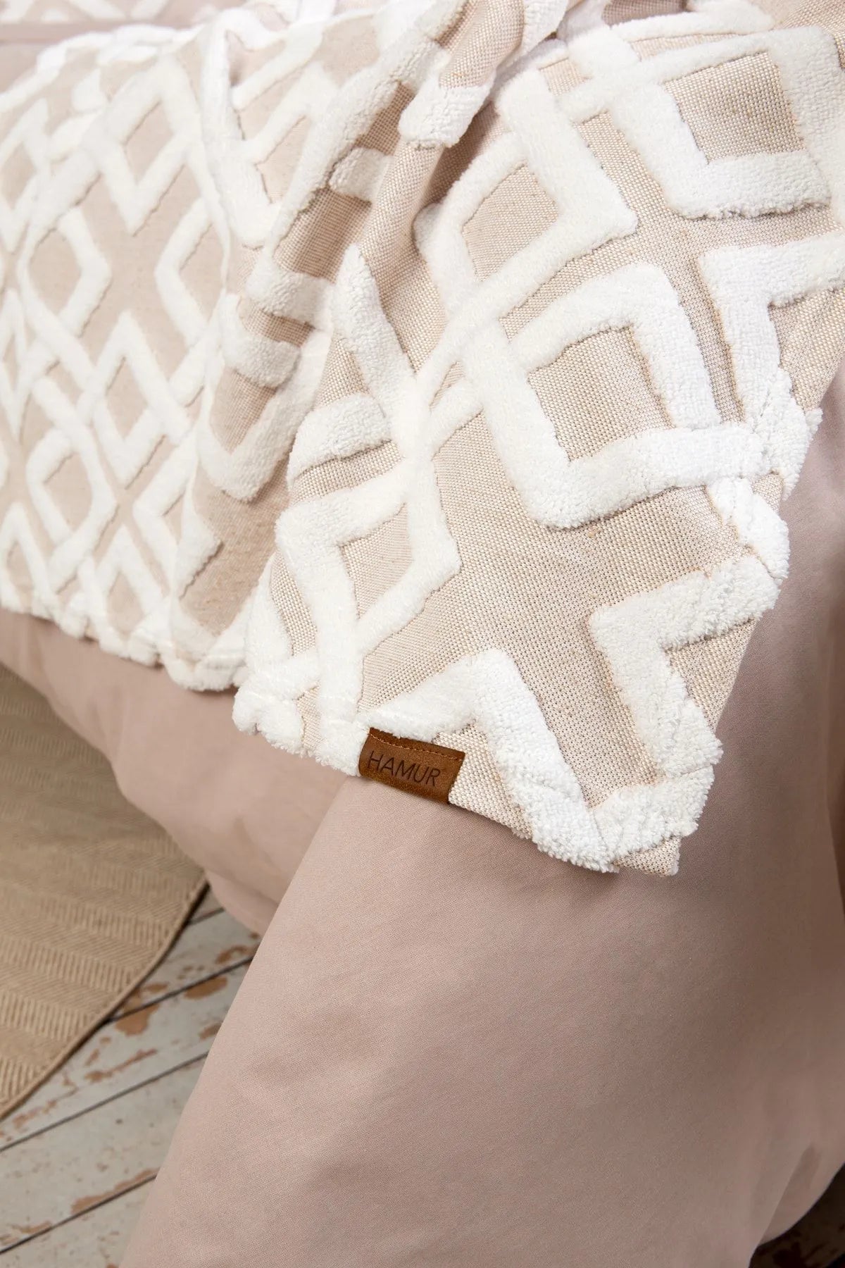 Mila Bed Runner Set Scandinavian Bohemian Pattern