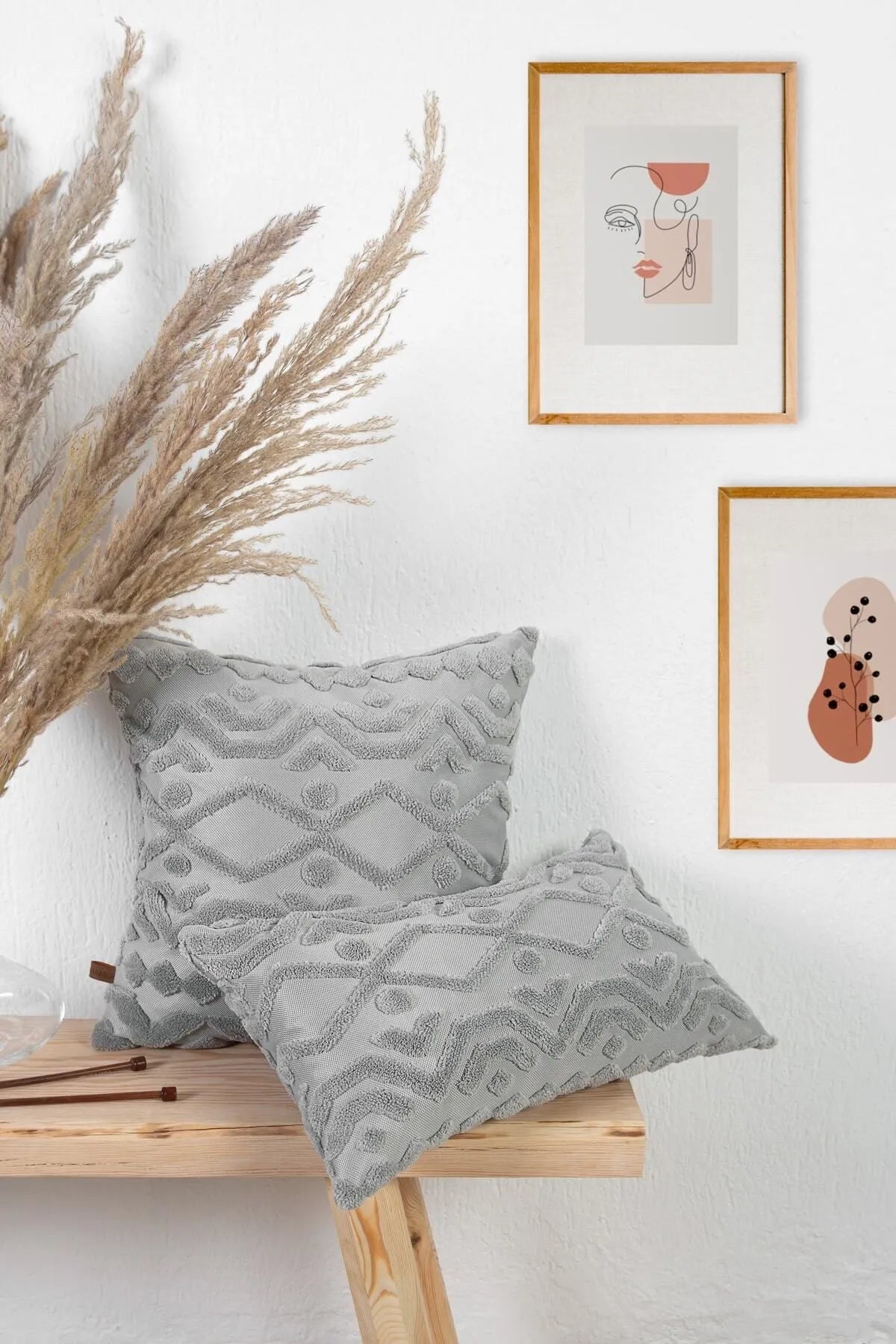 Letta Decorative Pillowcase Scandinavian Bohemian Design (1 Piece)