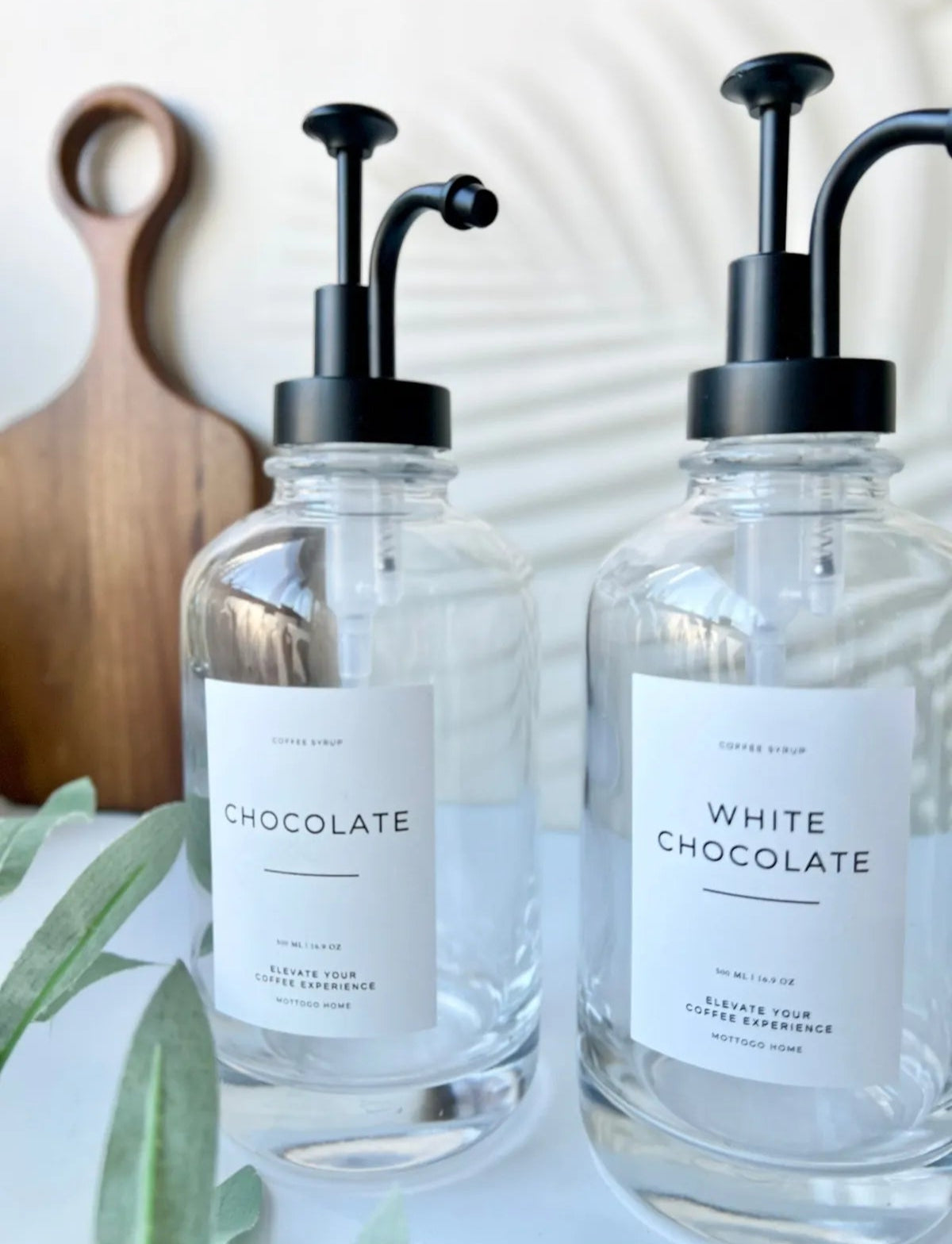 Coffee Syrup Set Dispenser