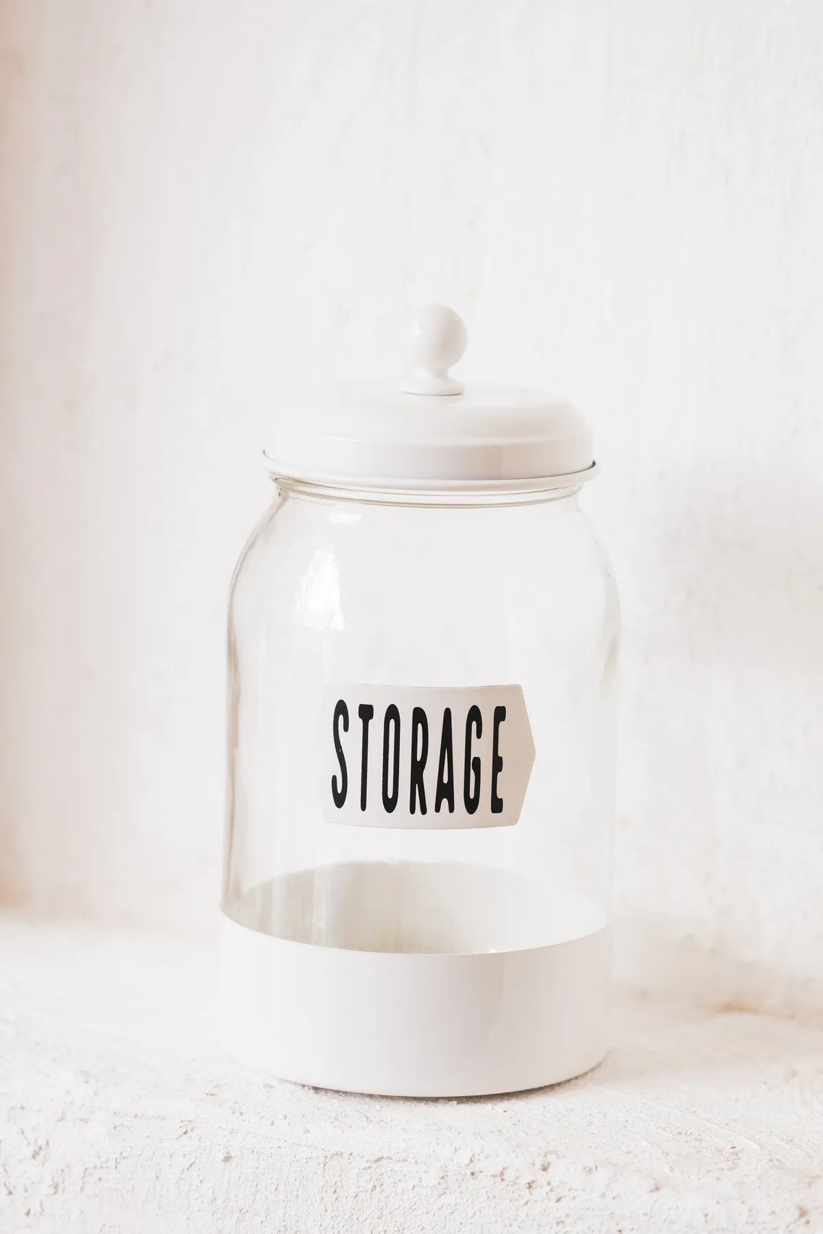 Galvanized Glass Storage Containers 3 Piece