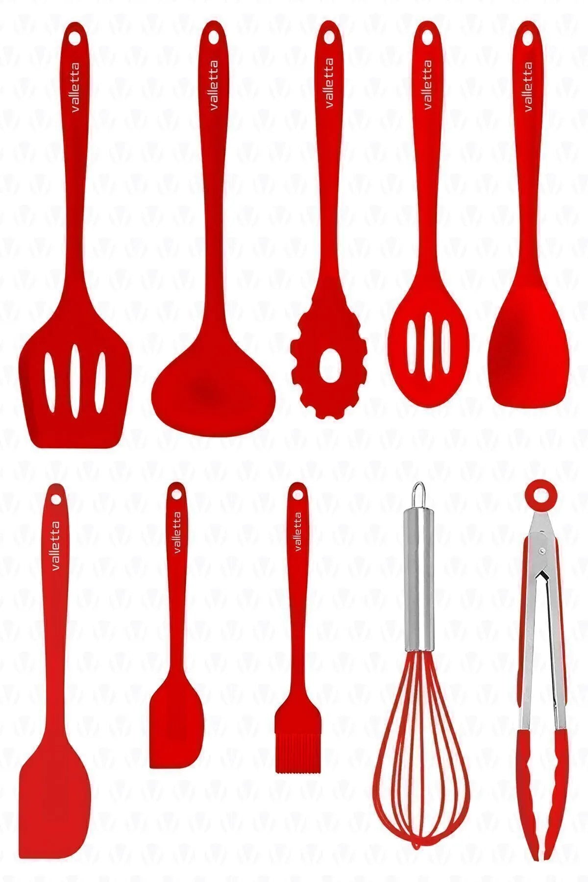 Salvatore 10 Piece Silicone Kitchen Set