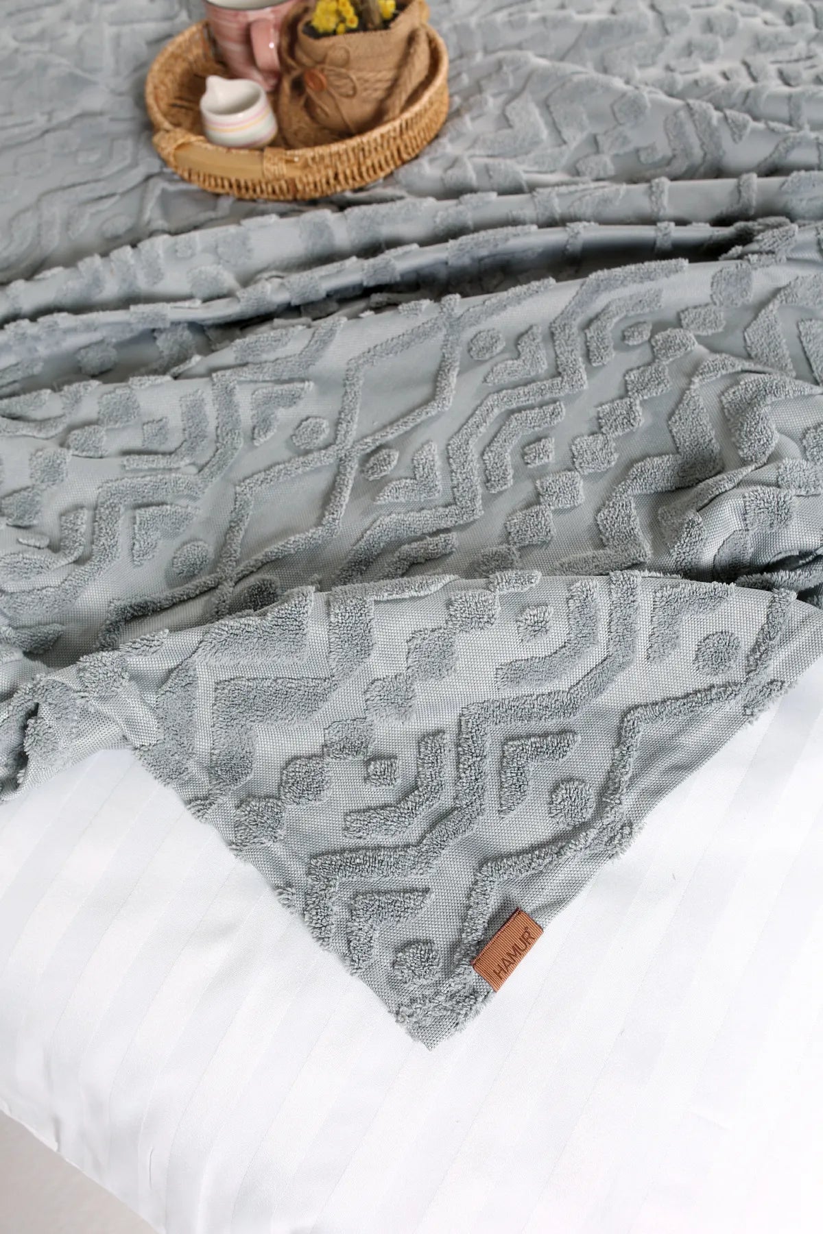 Letta Scandinavian Bedspread Set Bohemian Pattern