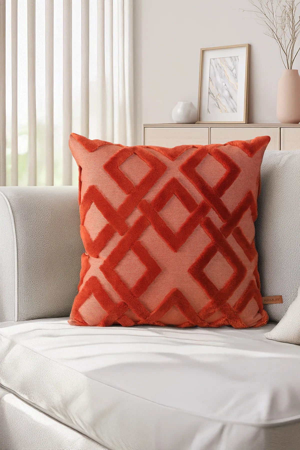 Mila Decorative Pillowcase Scandinavian Bohemian Design (1 Piece)