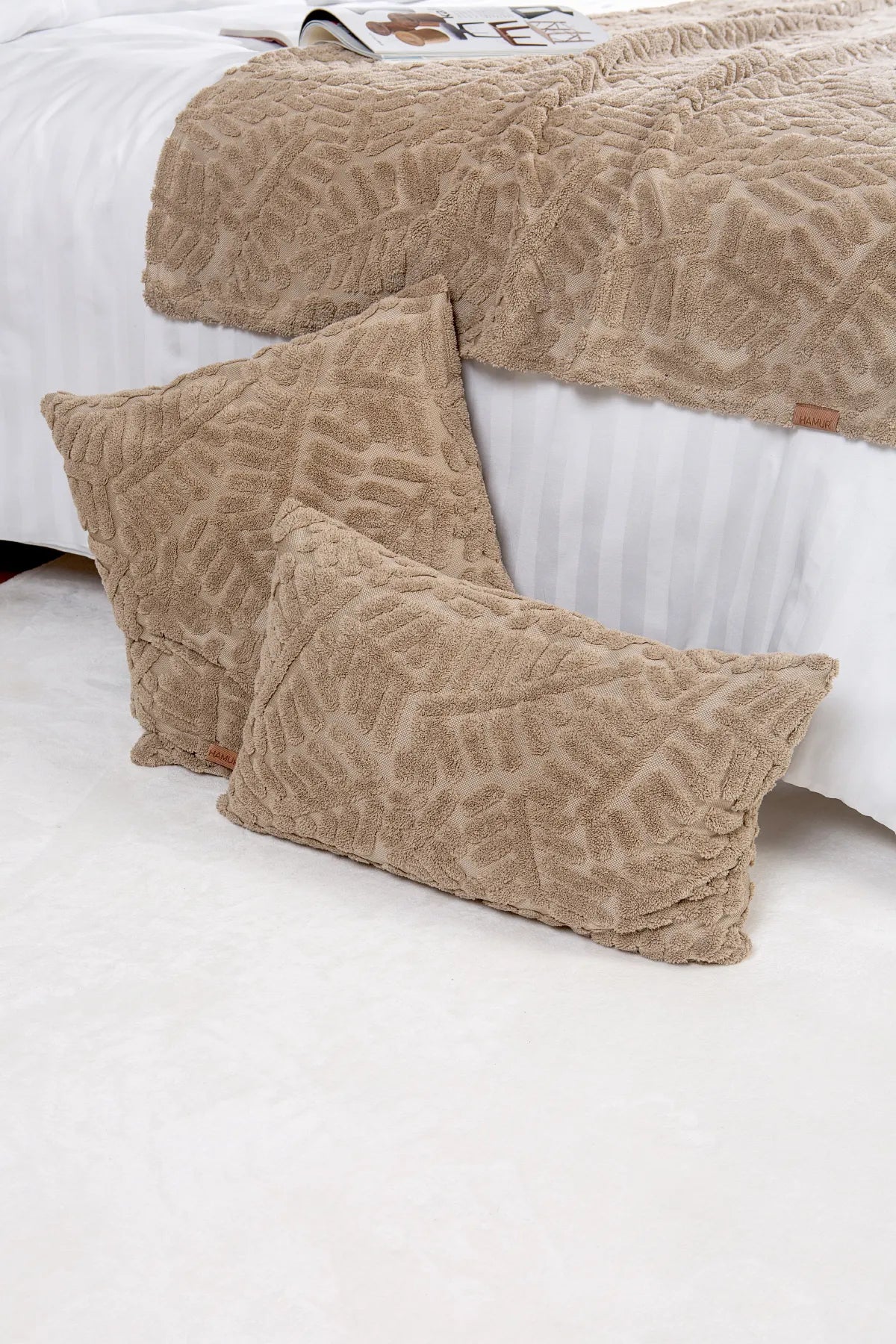 Forest Bed Runner Set Scandinavian Bohemian Pattern