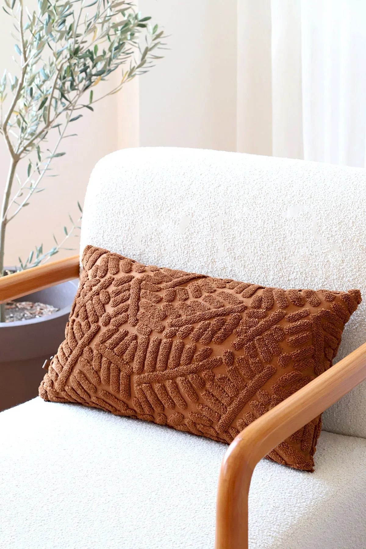 Forest Decorative Pillowcase Scandinavian Bohemian Design (1 Piece)
