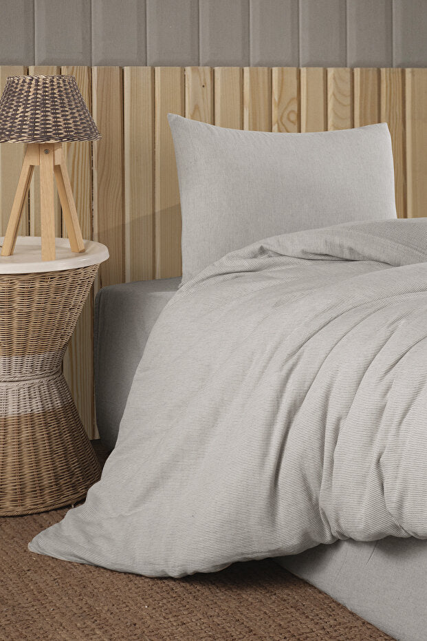 Simon 100% Cotton Muslin Washable Vintage Duvet Cover Set
