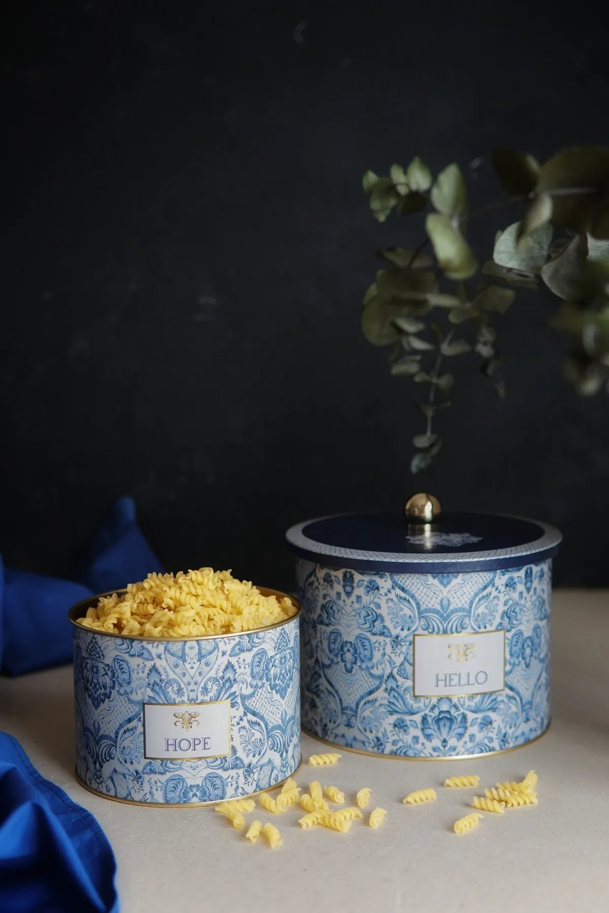 Azul Metal Storage Containers 2 Piece Set