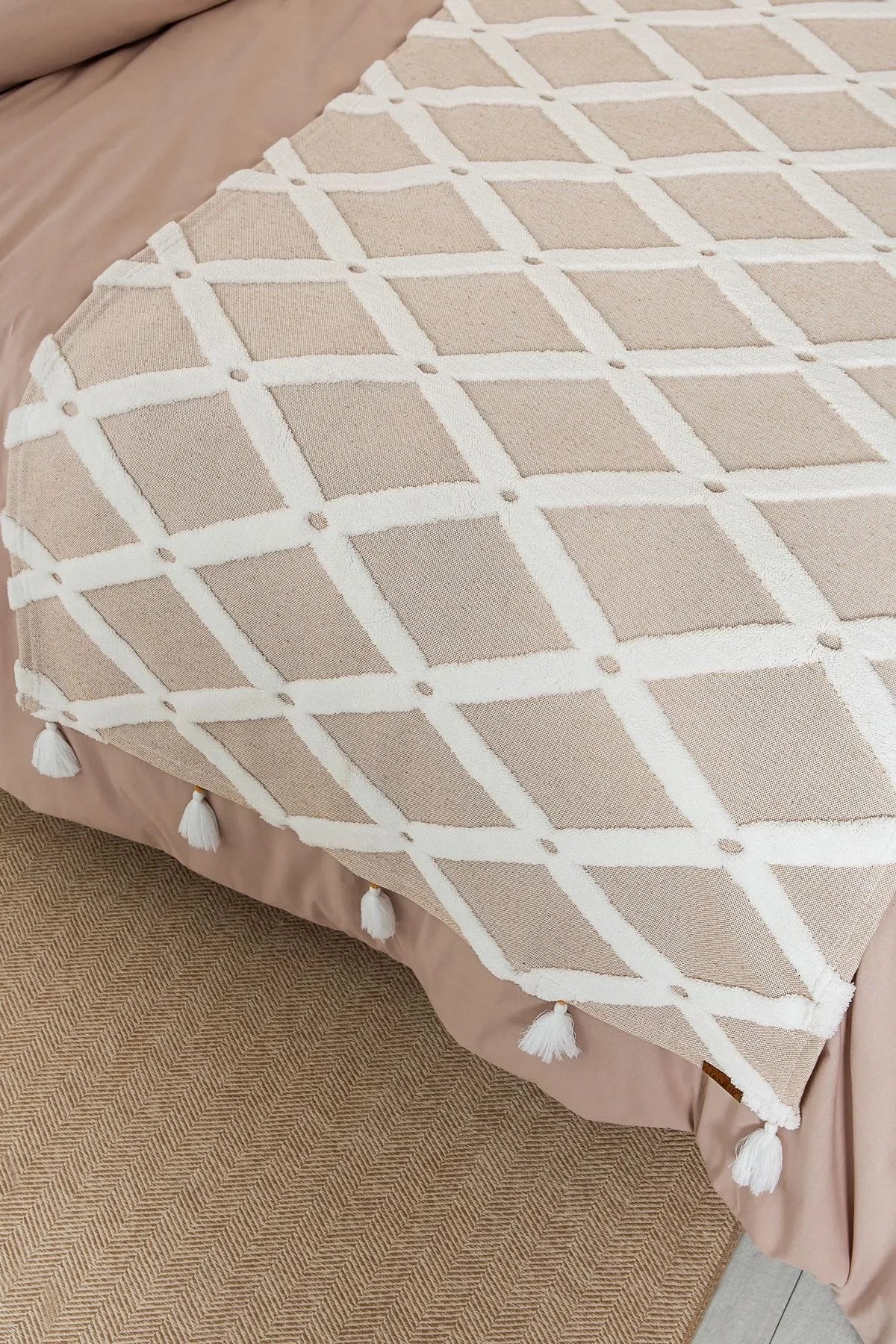 Bella Bed Runner Set Scandinavian Bohemian Pattern