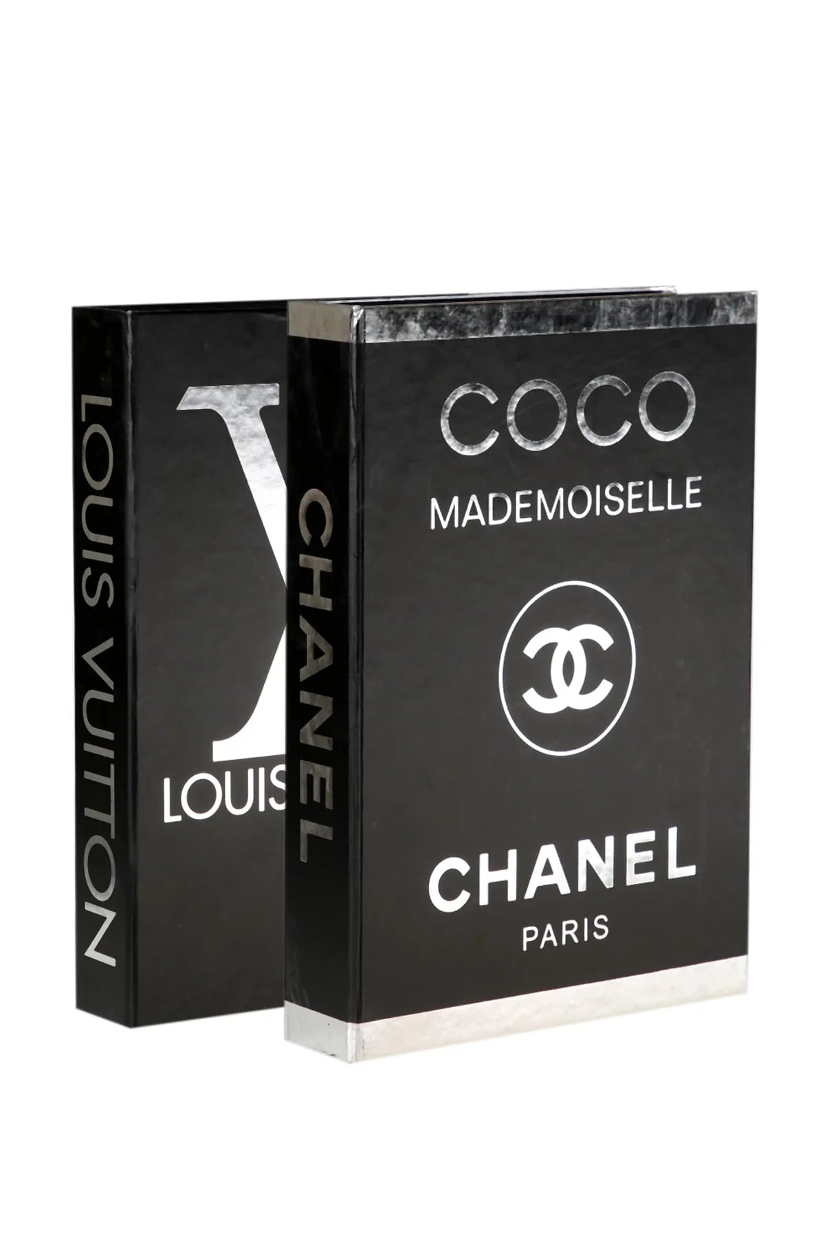 Set of 2 Decorative Book Cover Box