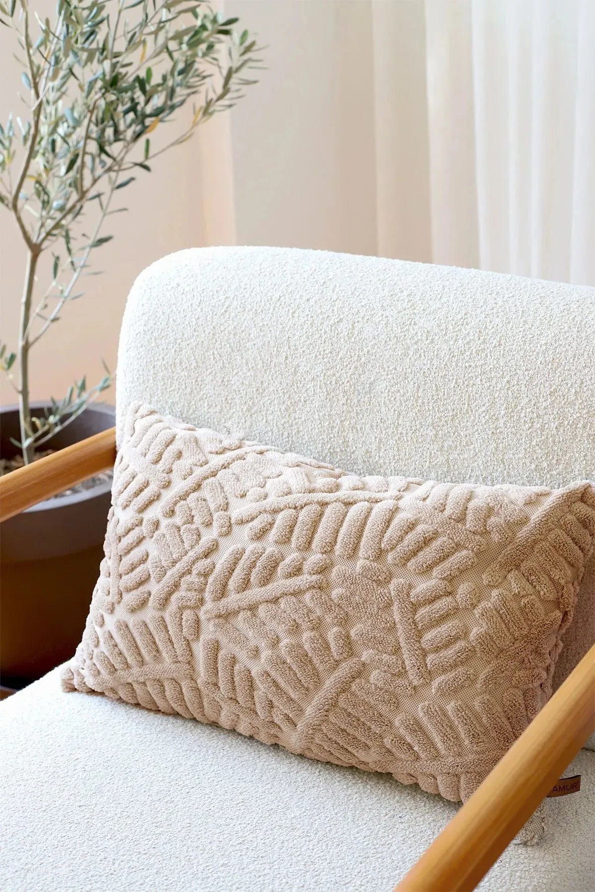 Forest Decorative Pillowcase Scandinavian Bohemian Design (1 Piece)