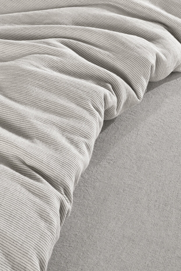 Simon 100% Cotton Muslin Washable Vintage Duvet Cover Set