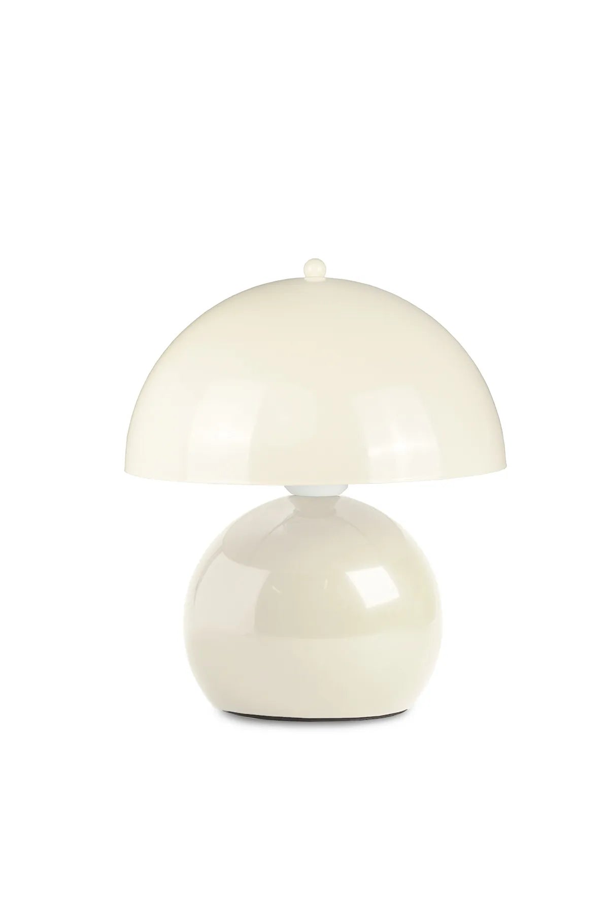 Napoli Mushroom Lampshade Cream Metal
