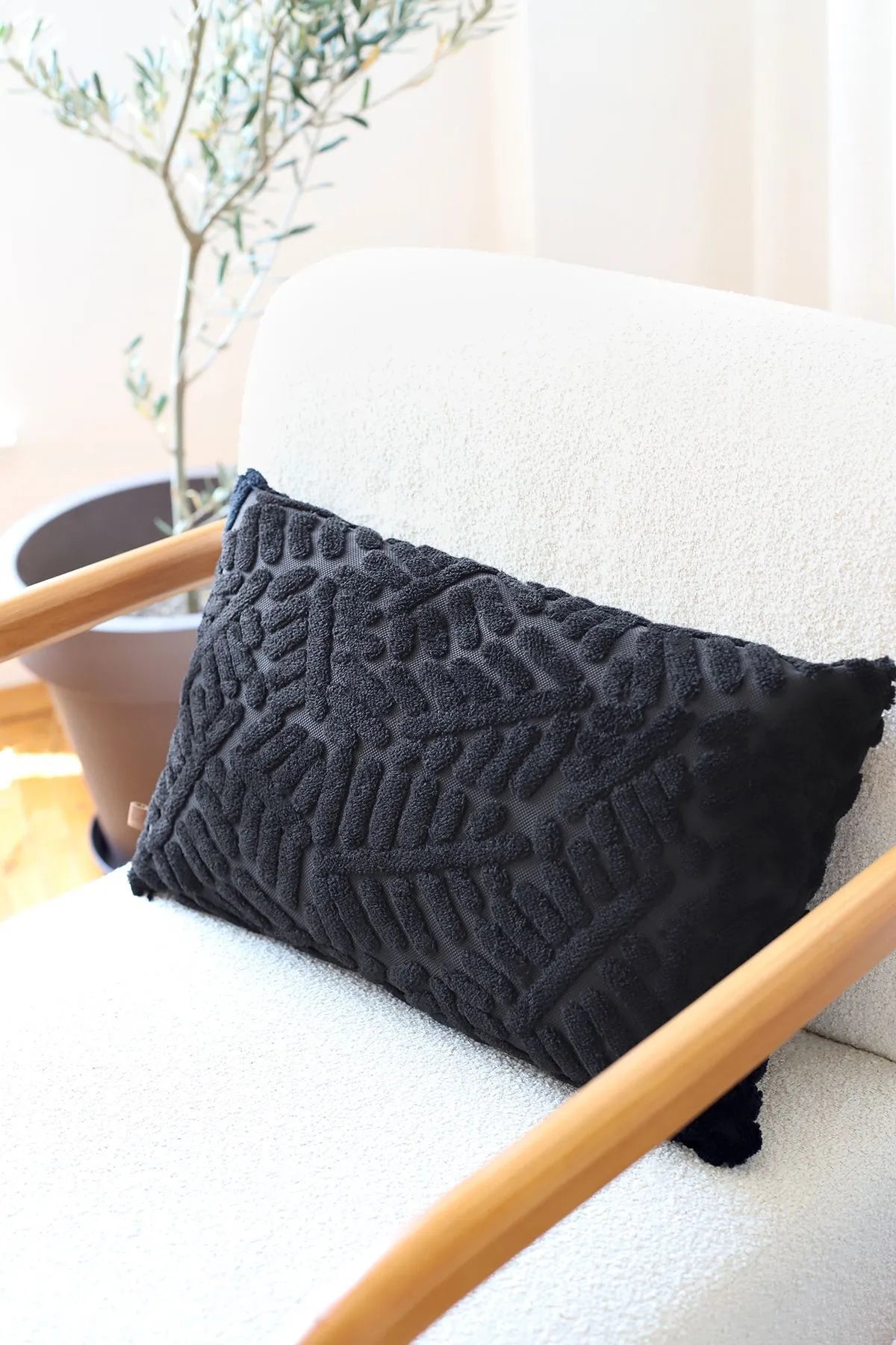 Forest Decorative Pillowcase Scandinavian Bohemian Design (1 Piece)