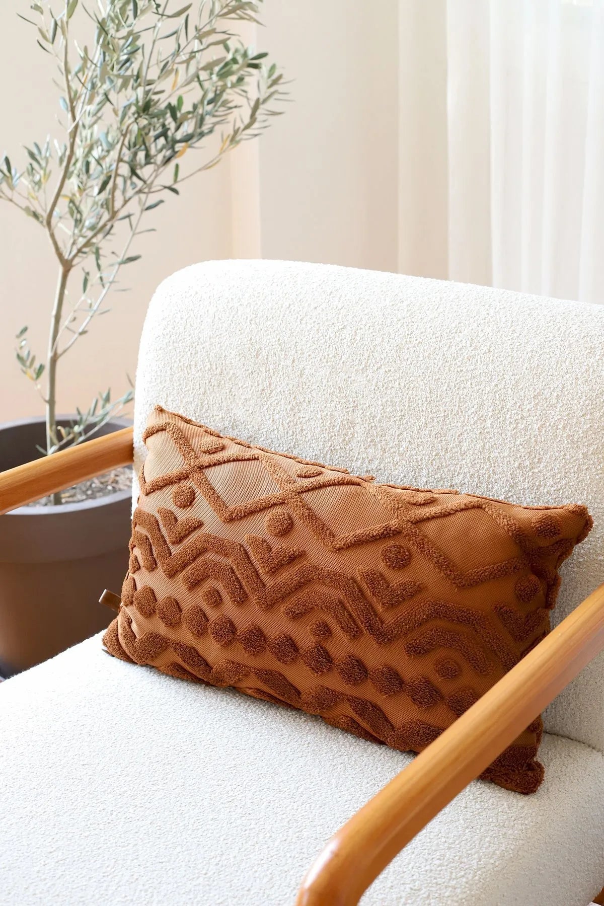 Letta Decorative Pillowcase Scandinavian Bohemian Design (1 Piece)