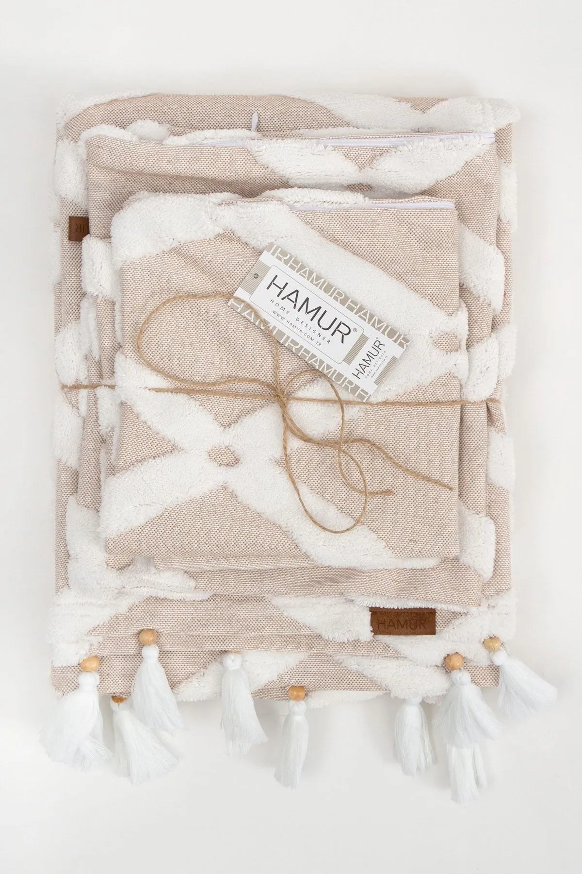 Bella Bed Runner Set Scandinavian Bohemian Pattern