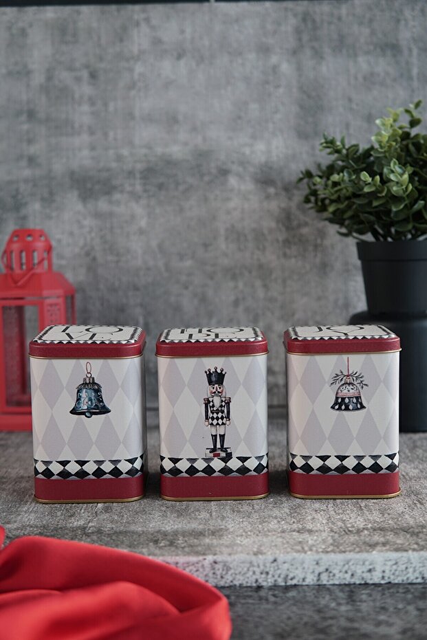 Mckenzie Metal Storage Containers 3 Piece Set