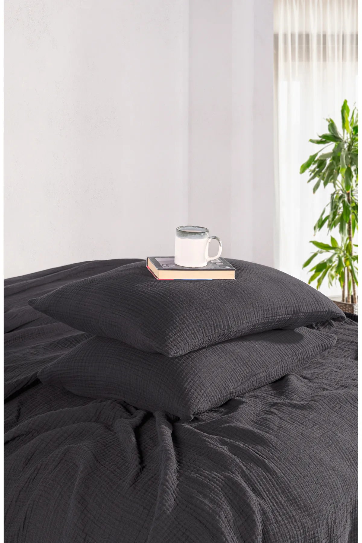Muslin 100% Cotton 2Piece 4 Ply Muslin Pillowcases