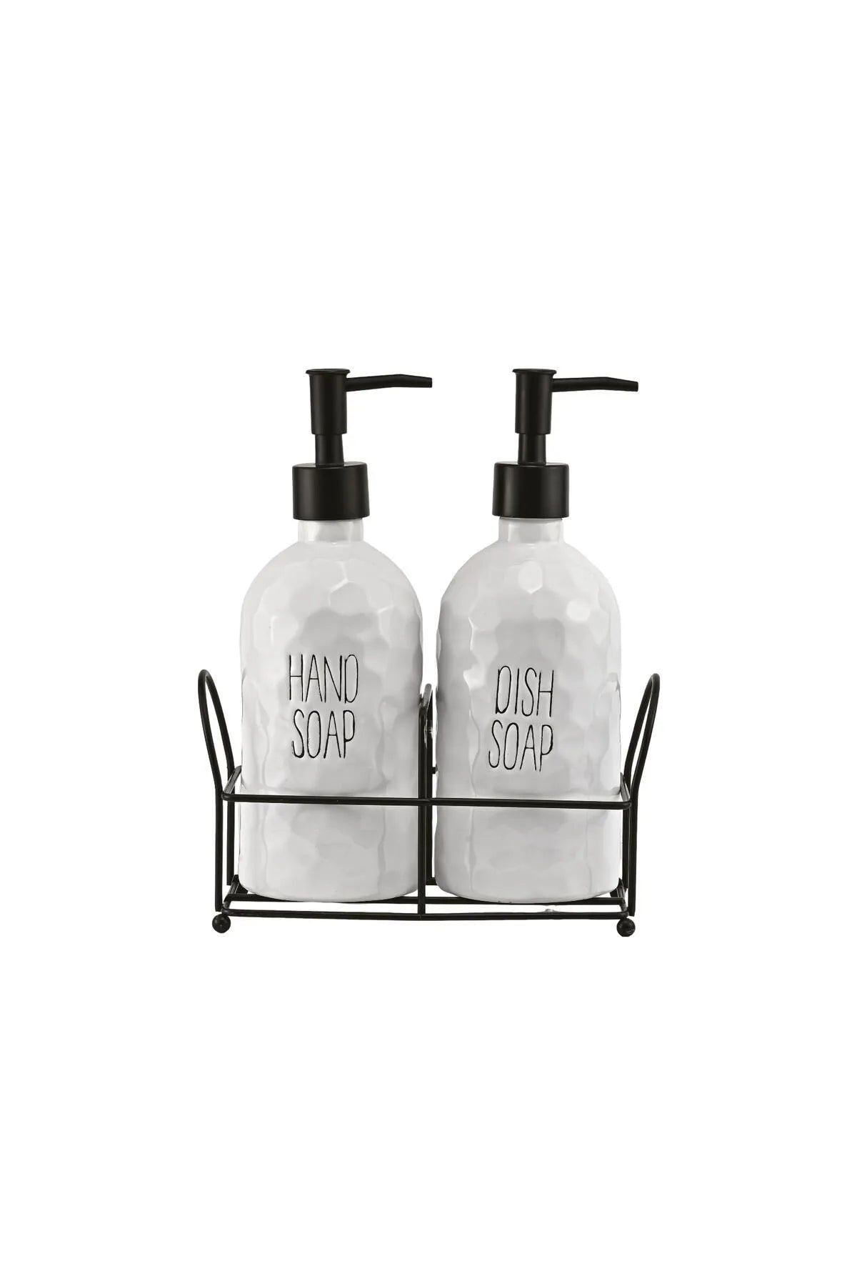 Sapone White 2 Piece Stand Soap Dish