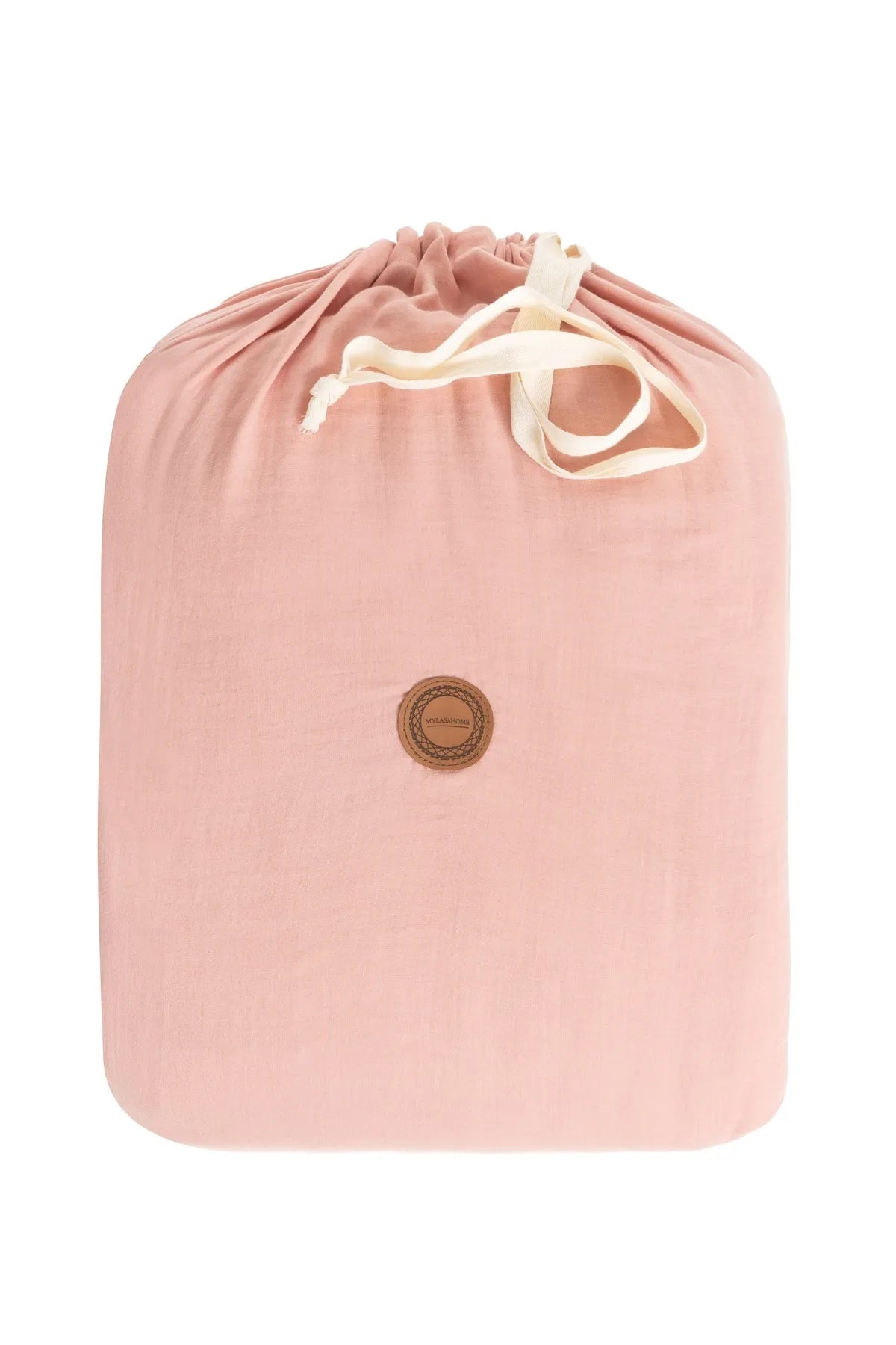 Cloudy Mood 2 Layer Muslin Double Duvet Cover Set - Pink