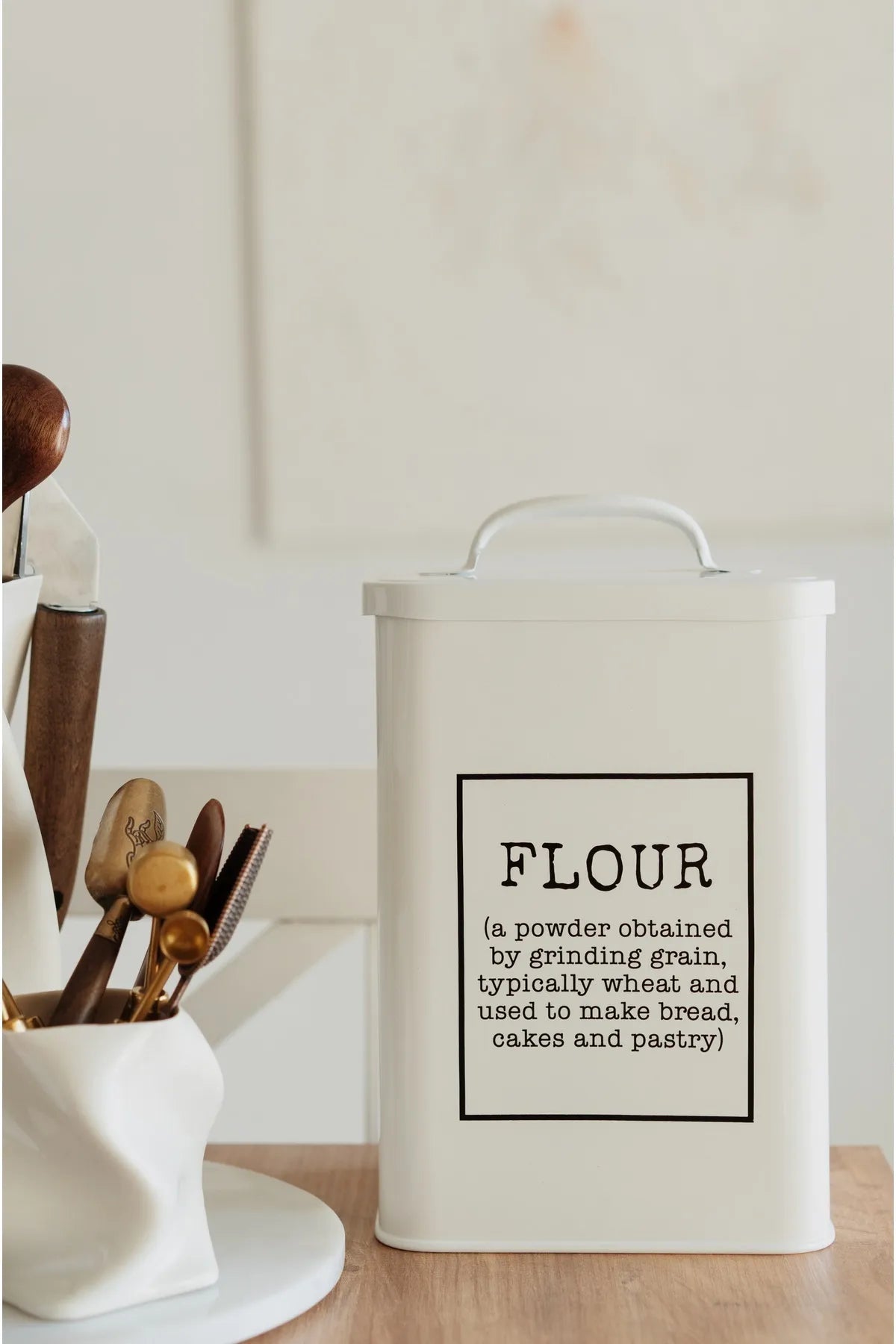 Galvanized Flour Storage Container
