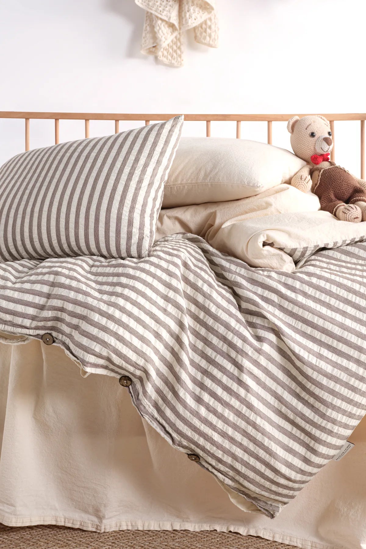 Chance Natural Baby 100% Cotton Washable Duvet Cover Set