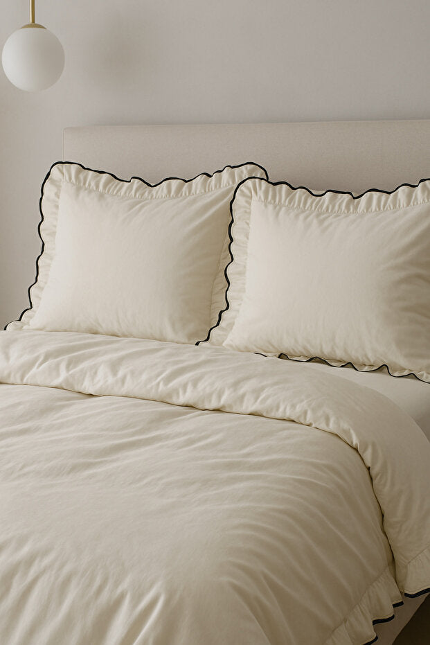 Ornamental 100% Cotton Duvet Cover Set