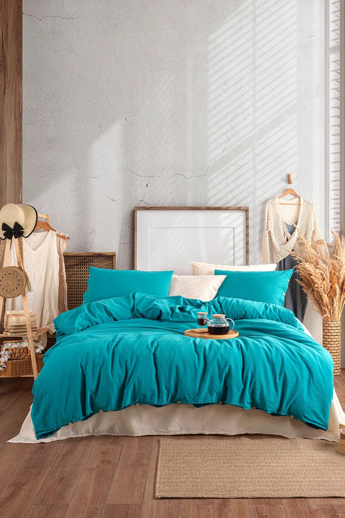 Dionysus 100% Cotton Washable Duvet Cover Set