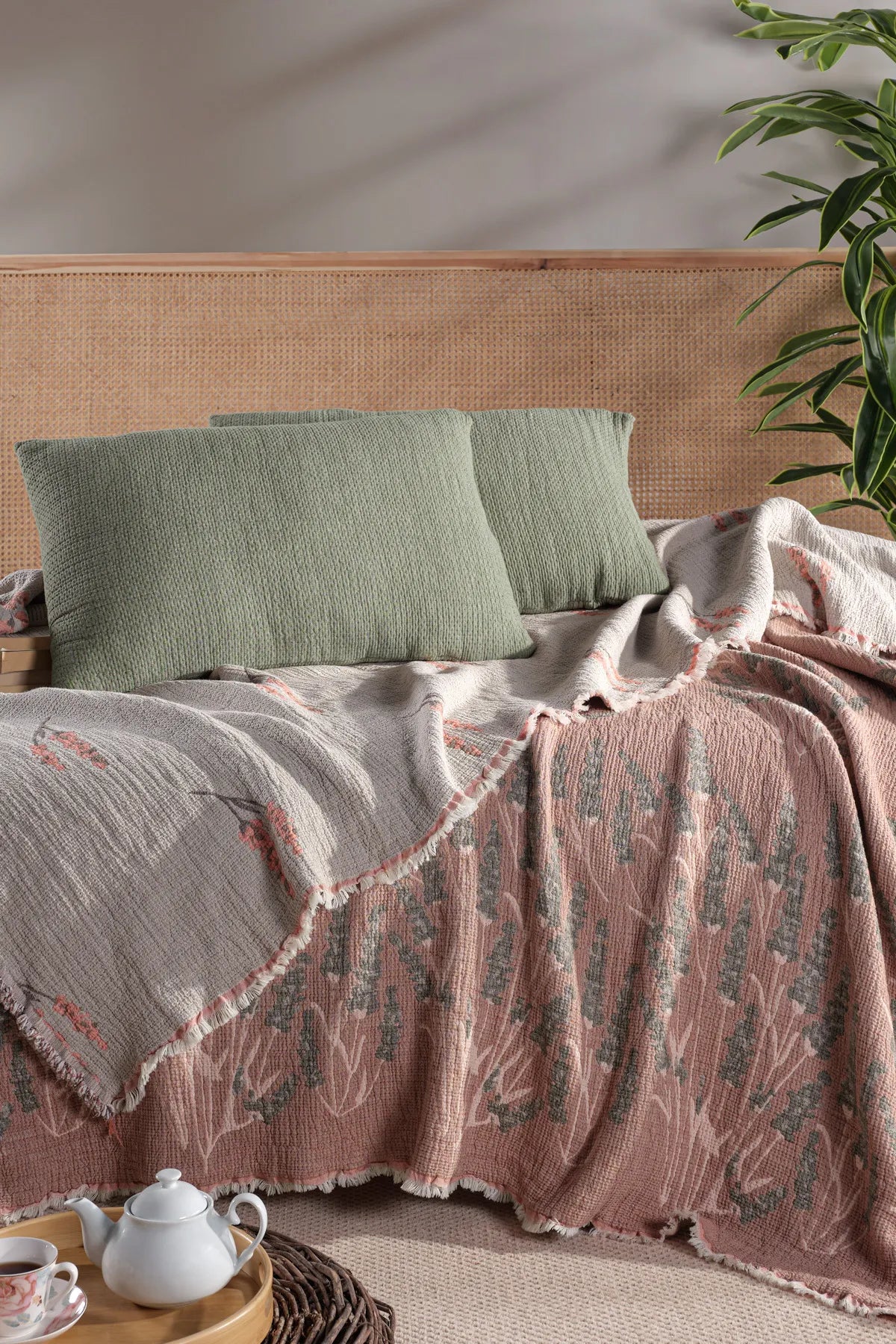 Muslin Kosha Series Hybrid Quilt - Lavander