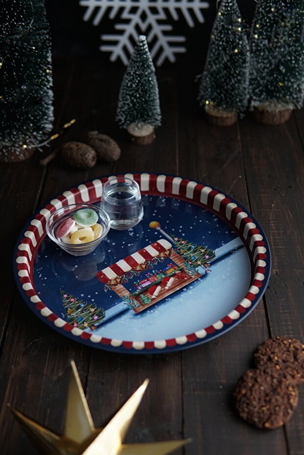 Christmas Edition Metal Storage Containers 3 Piece Set