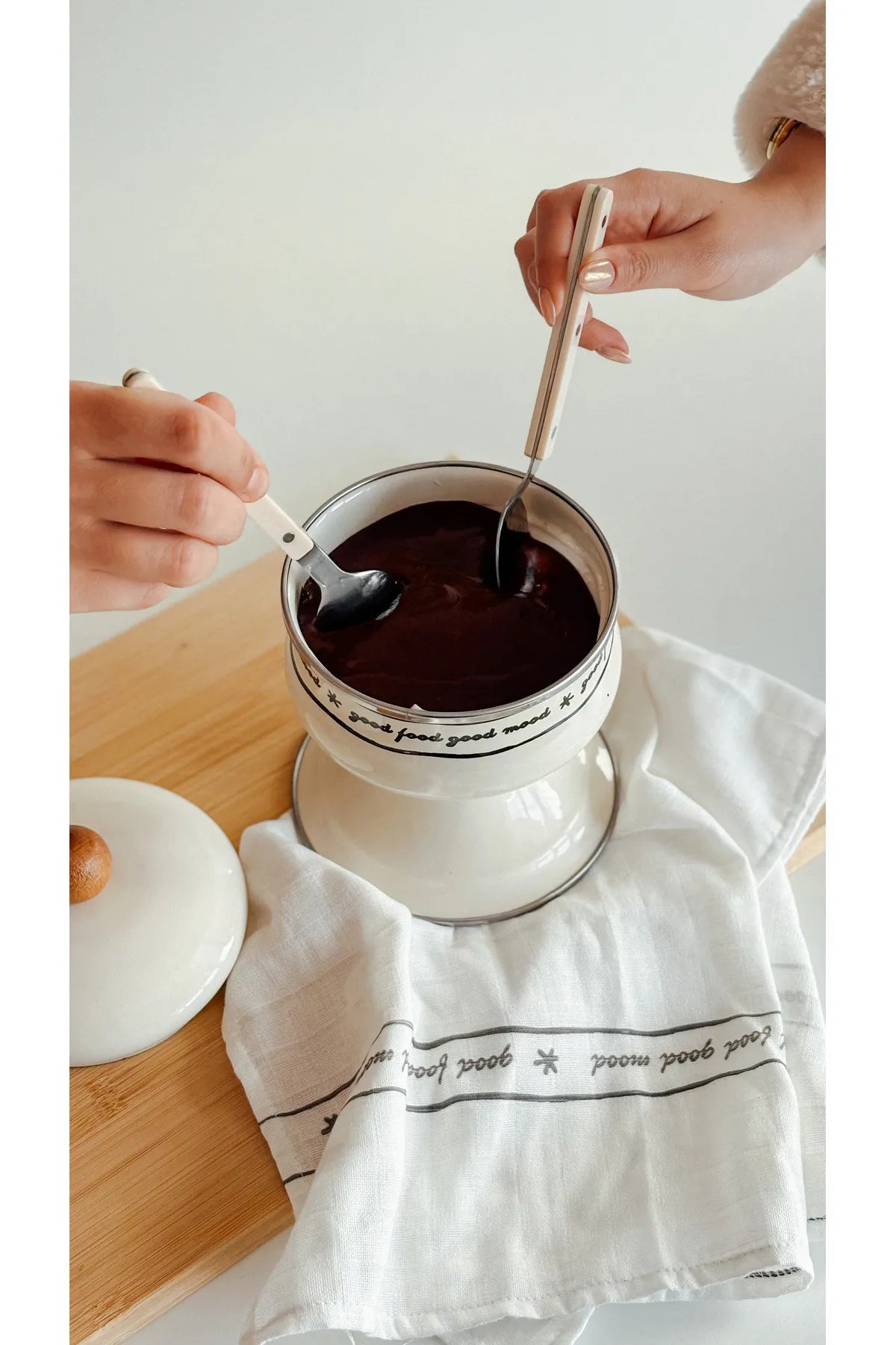 Mood Enamel Sugar Bowl