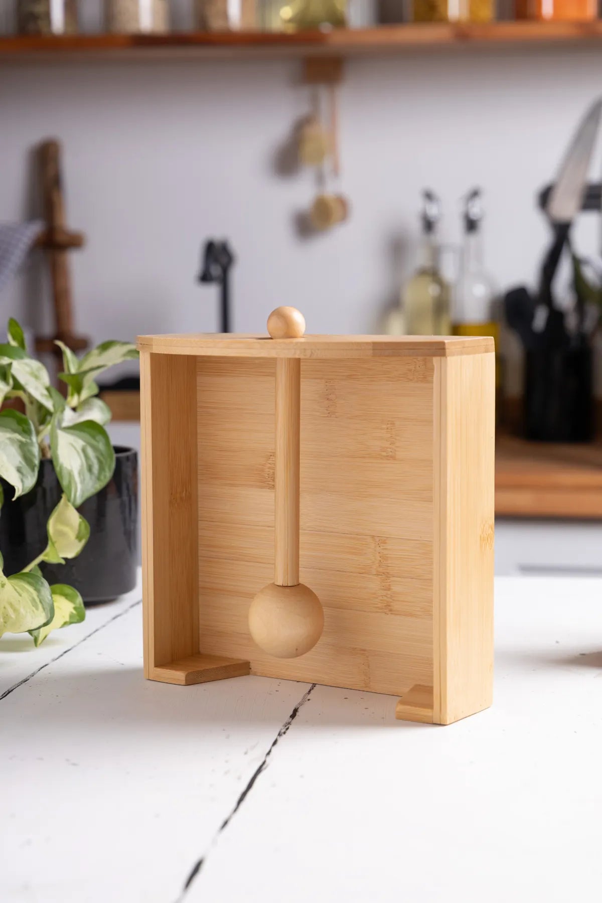Bamboo Napkin Holder