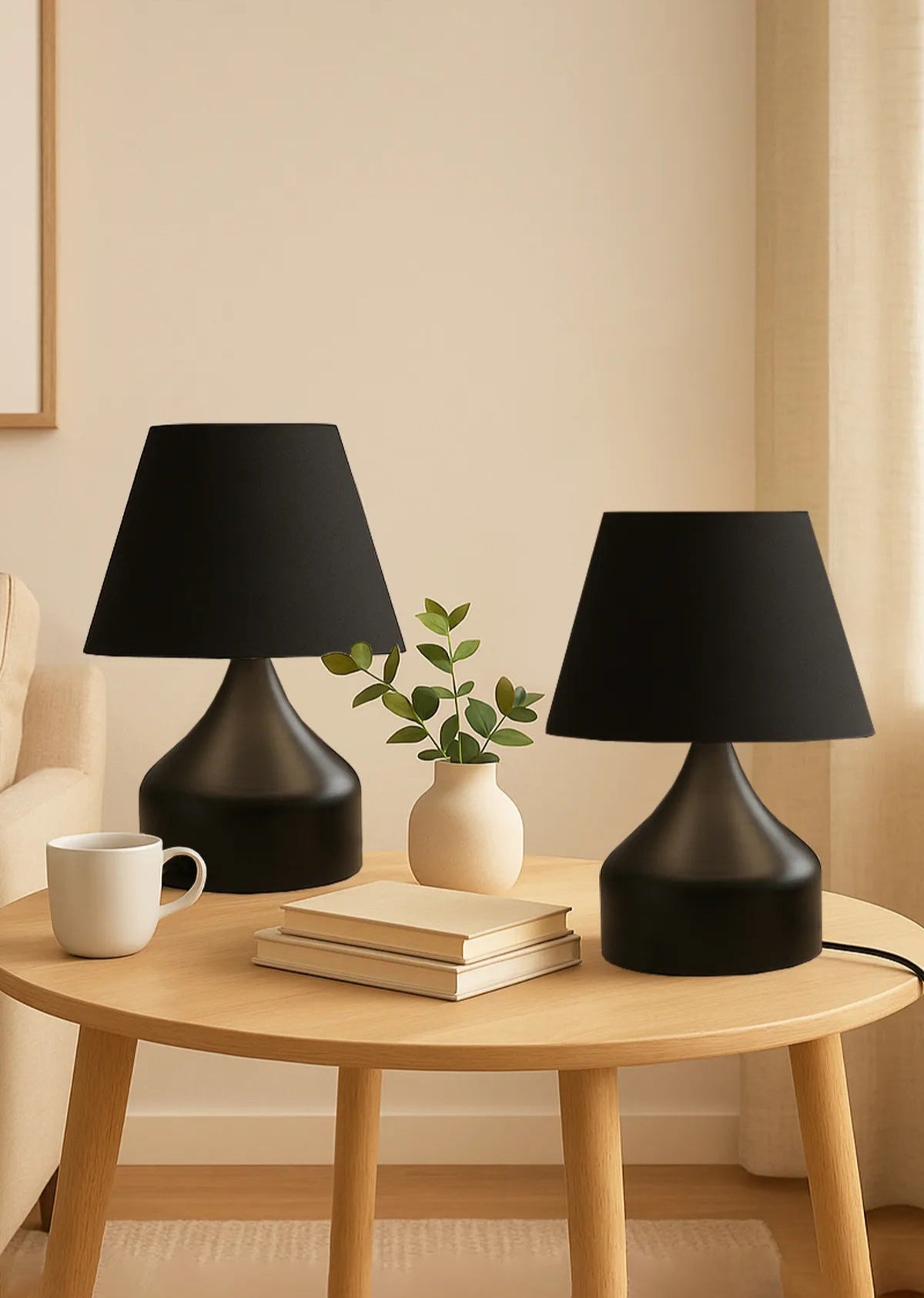 Milano Metal Lampshade Set 2 Pieces