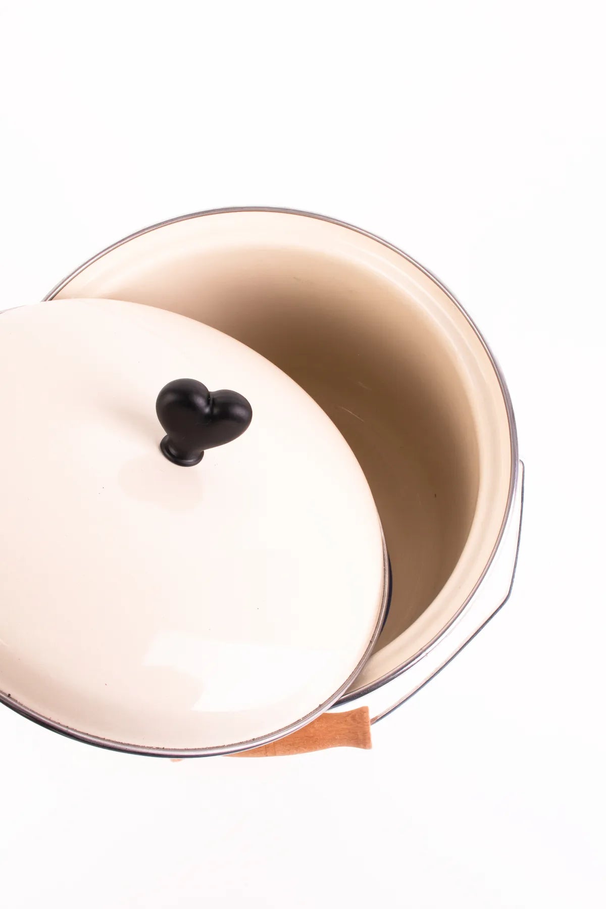 Black Cupid Enamel Bucket 20cm (3Litre)