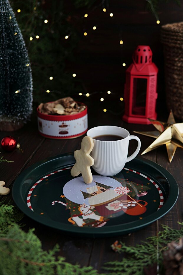 Christmas Edition Metal Storage Containers 3 Piece Set