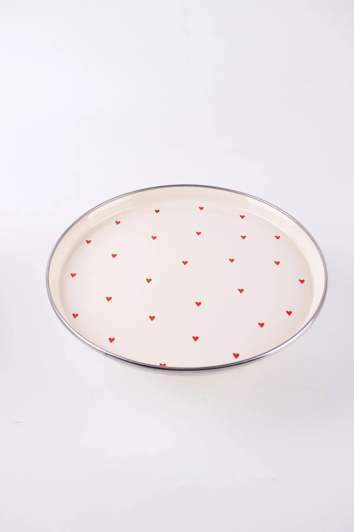 Cupid Enamel Cake Display Stand