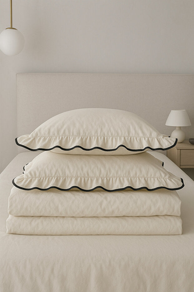 Ornamental 100% Cotton Duvet Cover Set